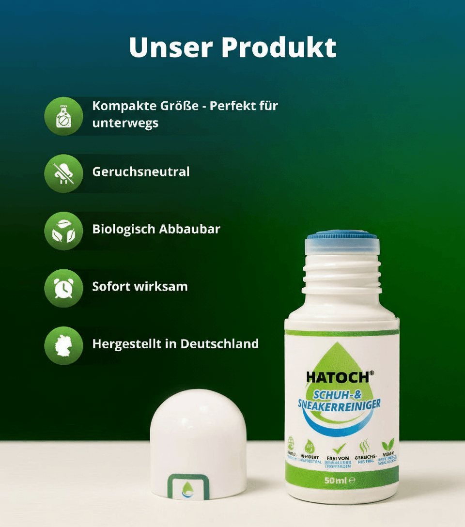 HATOCH Schuhreiniger mit Hintergrund