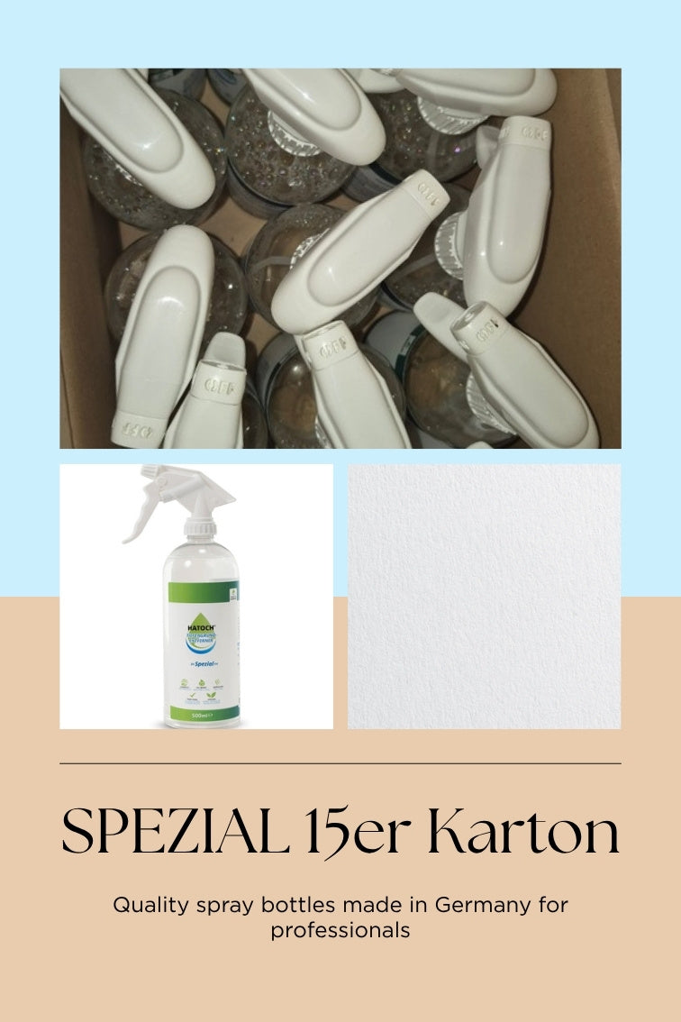 HATOCH SPEZIAL 500ml im 15er-Karton – Umkarton und Sprühflasche für Handwerksbetriebe