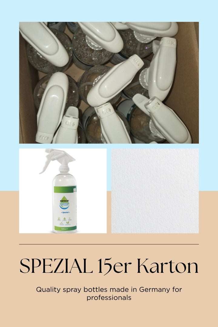 HATOCH SPEZIAL 500ml im 15er-Karton – Umkarton und Sprühflasche für Handwerksbetriebe