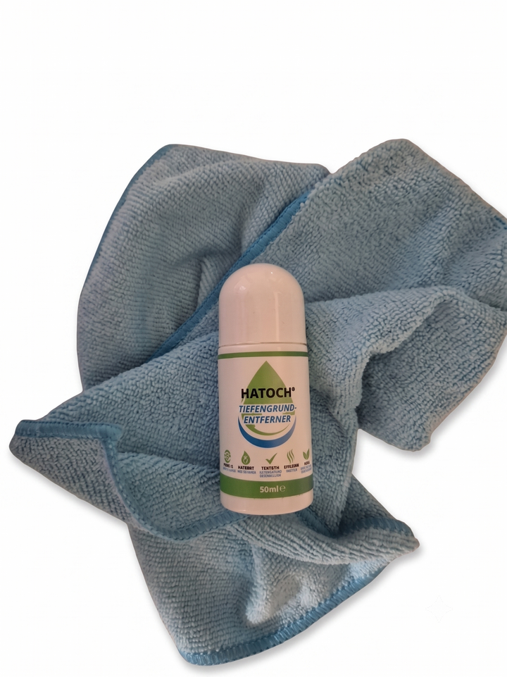 HATOCH Tiefengrund-Entferner 50 ml Stick mit Microfasertuch im Set