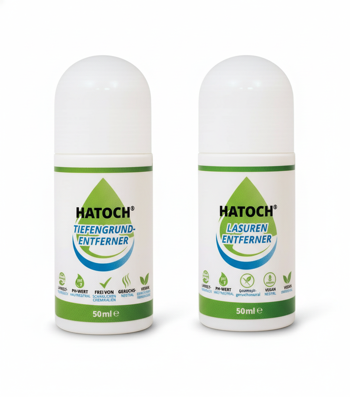 HATOCH® Tiefengrund- und Lasurenentferner Set - Doppelte Power zum Sonderpreis - Hatoch - Ihr Reinigungsprofi