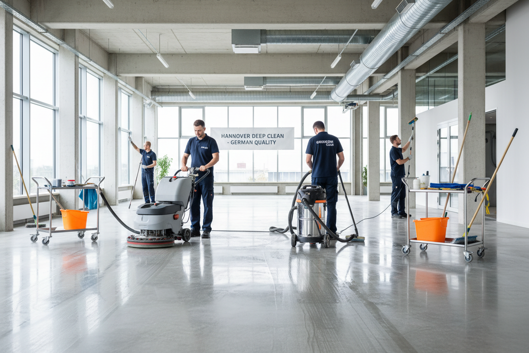 Professionelle Grundreinigung Hannover - HKD-Services
