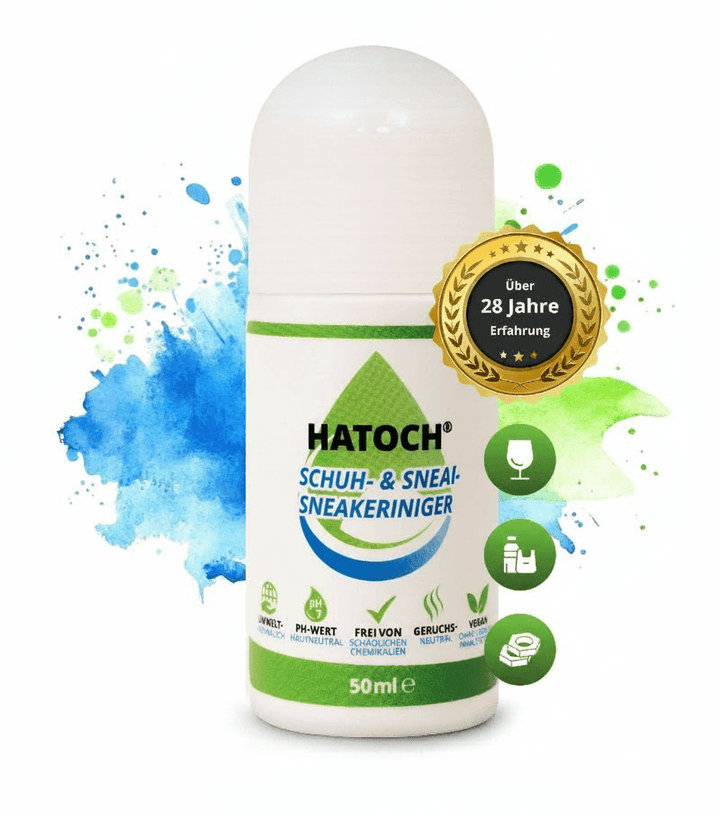 HATOCH Schuhreiniger 50ml Produktansicht – handliche Stiftform für präzise Anwendung