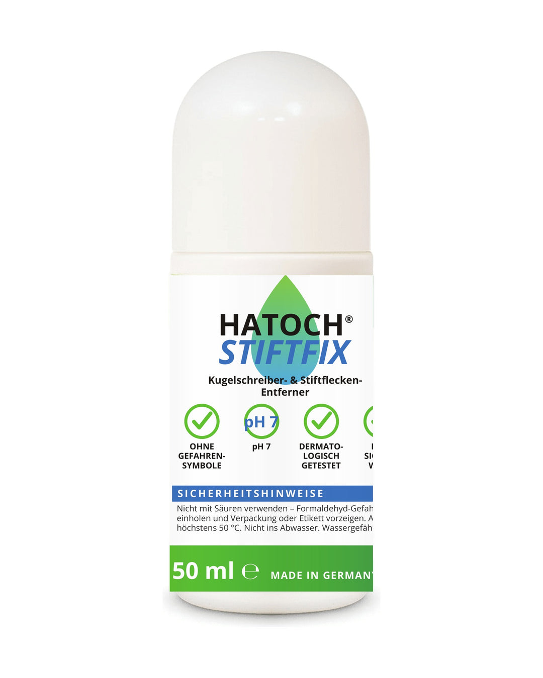 HATOCH® STIFTFIX Kugelschreiberflecken-Entferner 50ml | Ohne Gefahrensymbole